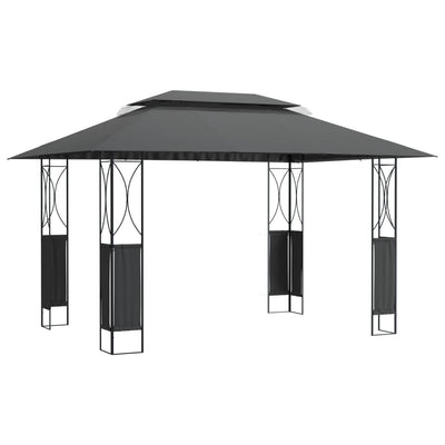 vidaXL Gazebo with Roof Anthracite 300x300x270 cm Steel