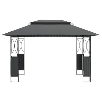 vidaXL Gazebo with Roof Anthracite 300x300x270 cm Steel