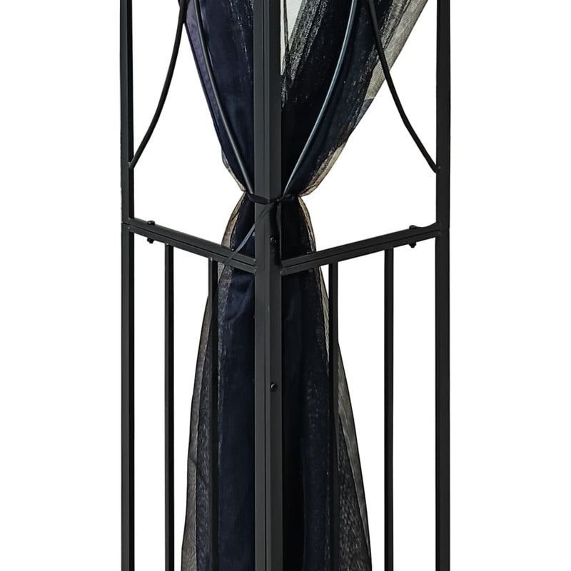 vidaXL Gazebo with Sidewalls Anthracite 300x300x270 cm Steel