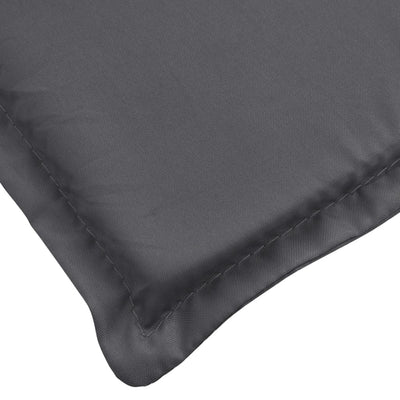 vidaXL Sun Lounger Cushion Anthracite 180x60x4 cm Oxford Fabric
