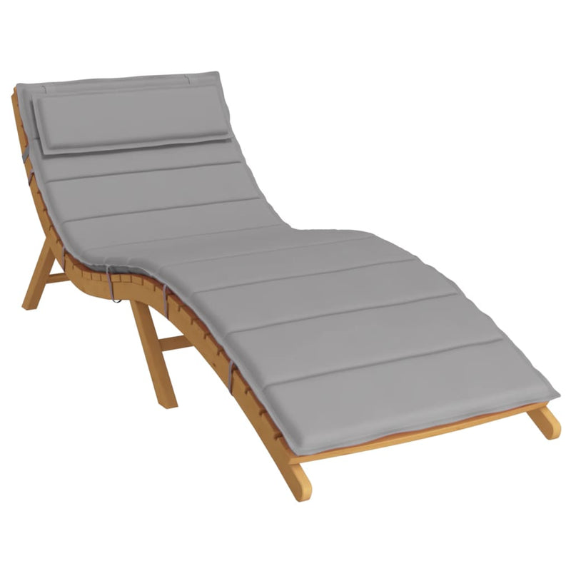 vidaXL Sun Lounger Cushion Anthracite 180x60x4 cm Oxford Fabric