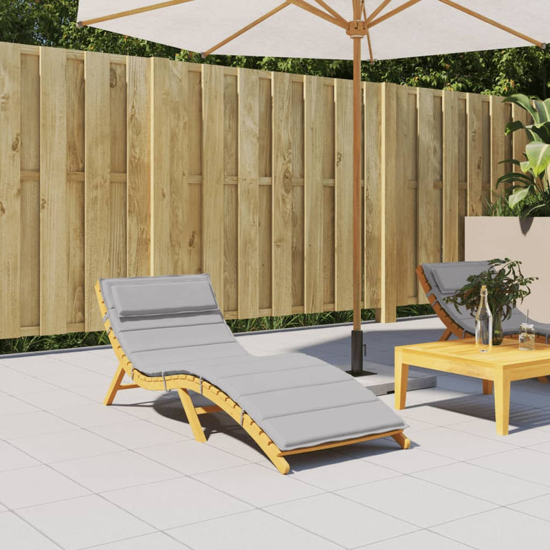 vidaXL Sun Lounger Cushion Anthracite 180x60x4 cm Oxford Fabric