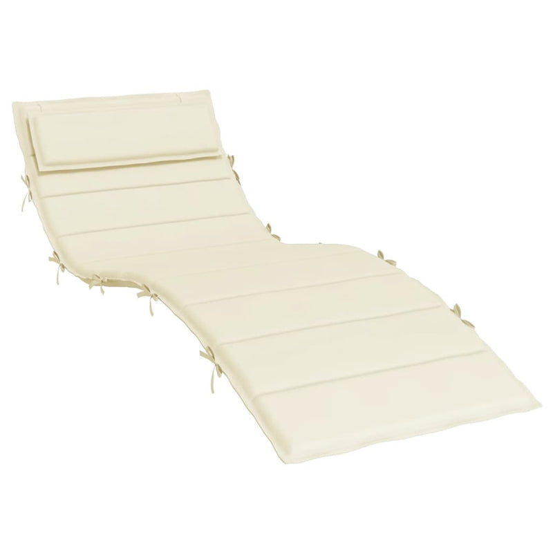vidaXL Sun Lounger Cushion Anthracite 180x60x4 cm Oxford Fabric
