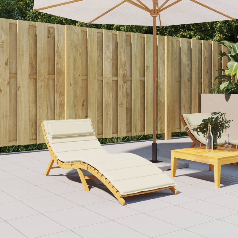 vidaXL Sun Lounger Cushion Anthracite 180x60x4 cm Oxford Fabric