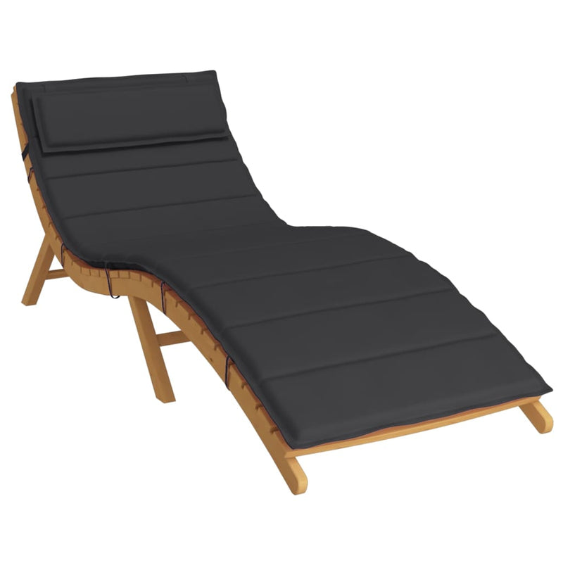 vidaXL Sun Lounger Cushion Anthracite 180x60x4 cm Oxford Fabric