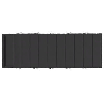 vidaXL Sun Lounger Cushion Anthracite 180x60x4 cm Oxford Fabric