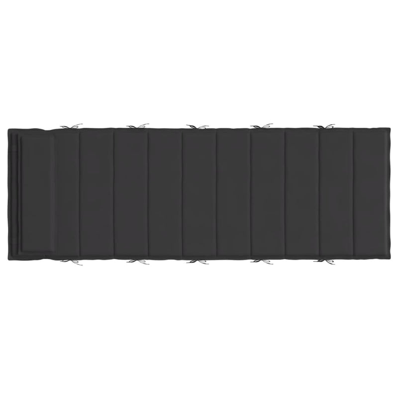 vidaXL Sun Lounger Cushion Anthracite 180x60x4 cm Oxford Fabric