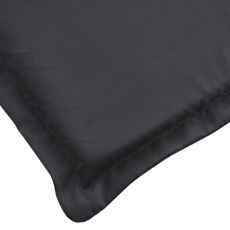 vidaXL Sun Lounger Cushion Anthracite 180x60x4 cm Oxford Fabric