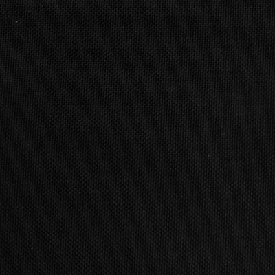 vidaXL Relaxing Chair with Footstool Black Fabric