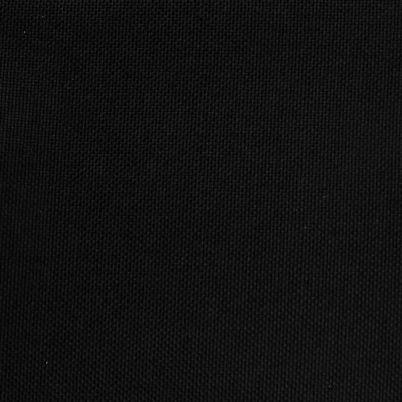 vidaXL Relaxing Chair with Footstool Black Fabric