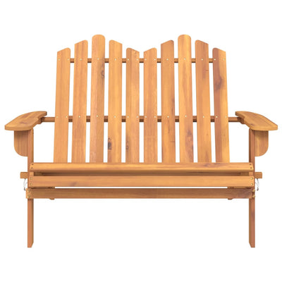 vidaXL Adirondack Garden Bench 126 cm Solid Wood Acacia