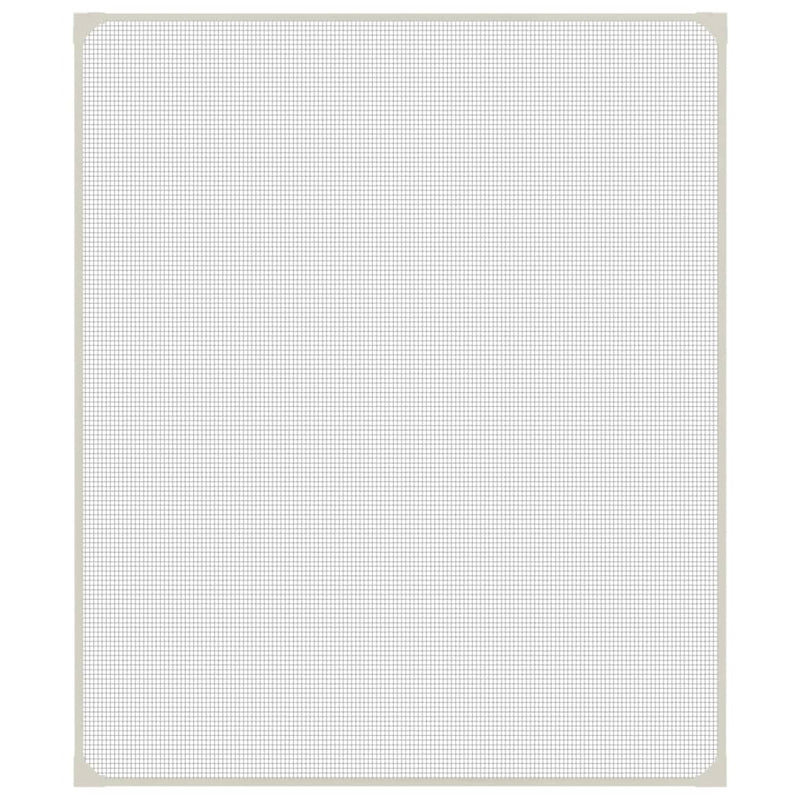 vidaXL Magnetic Insect Screen for Windows White 120x140 cm