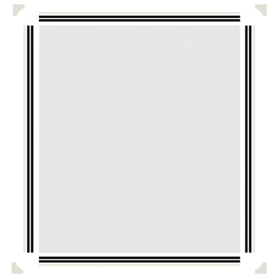 vidaXL Magnetic Insect Screen for Windows White 120x140 cm