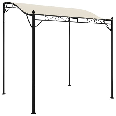 vidaXL Canopy Anthracite 2x2.3 m 180 g/m² Fabric and Steel