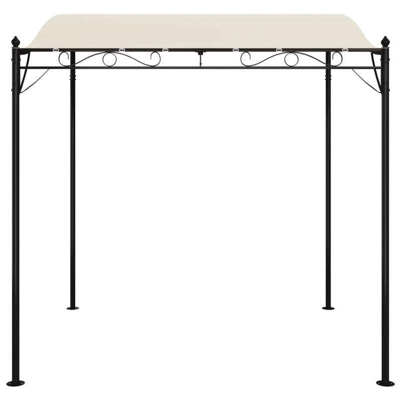 vidaXL Canopy Anthracite 2x2.3 m 180 g/m² Fabric and Steel
