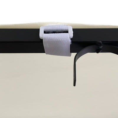 vidaXL Canopy Anthracite 2x2.3 m 180 g/m² Fabric and Steel