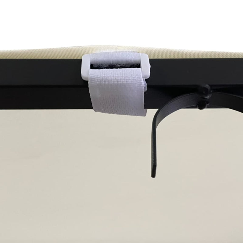 vidaXL Canopy Anthracite 2x2.3 m 180 g/m² Fabric and Steel