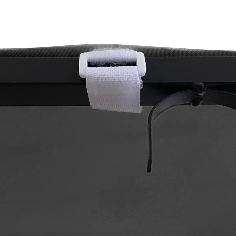 vidaXL Canopy Anthracite 2x2.3 m 180 g/m² Fabric and Steel