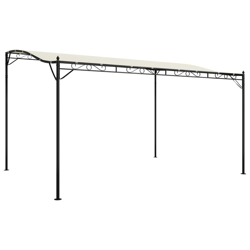 vidaXL Canopy Anthracite 2x2.3 m 180 g/m² Fabric and Steel