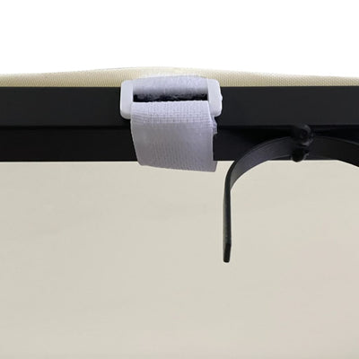 vidaXL Canopy Anthracite 2x2.3 m 180 g/m² Fabric and Steel