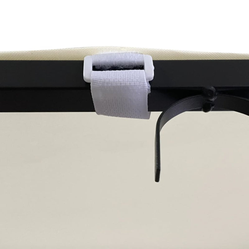 vidaXL Canopy Anthracite 2x2.3 m 180 g/m² Fabric and Steel