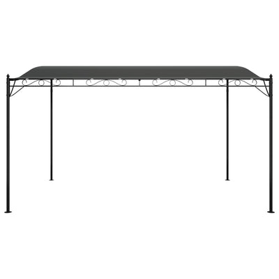 vidaXL Canopy Anthracite 2x2.3 m 180 g/m² Fabric and Steel