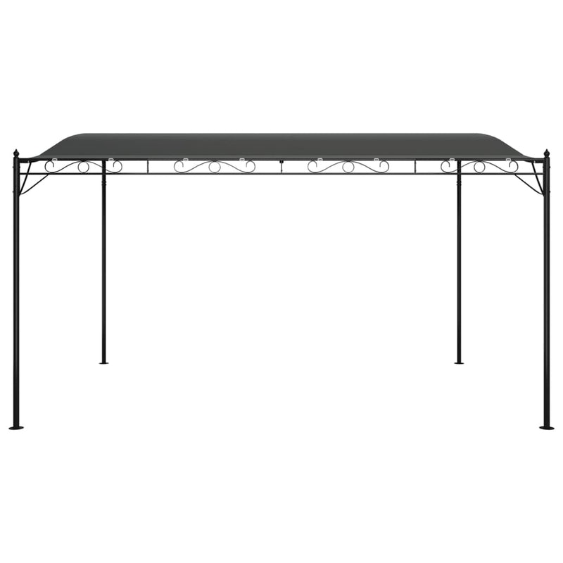 vidaXL Canopy Anthracite 2x2.3 m 180 g/m² Fabric and Steel
