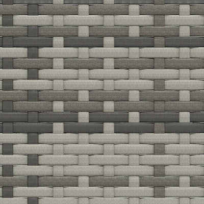 vidaXL 3 Piece Garden Lounge Set with Cushions Grey Poly Rattan