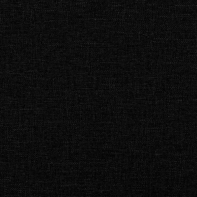 vidaXL Sofa Bed with Cushions Black Fabric