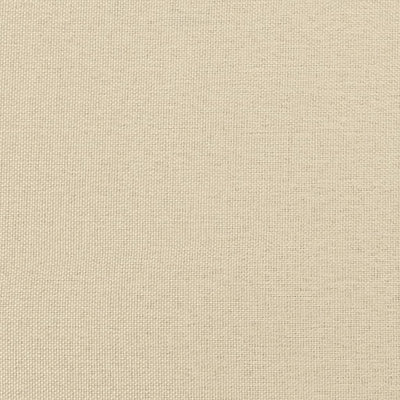 vidaXL Sofa Bed with Cushions Black Fabric