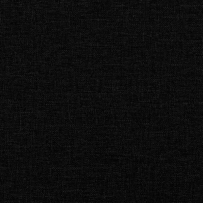 vidaXL Sofa Bed Black Fabric