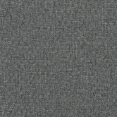 vidaXL Sofa Bed Dark Grey Fabric