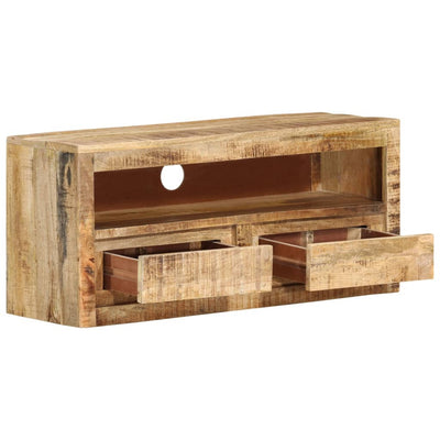 vidaXL TV Cabinets 2 pcs 88x30x40 cm Solid Wood Mango