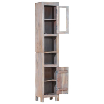 vidaXL Bathroom Cabinet 30x25x160 cm Solid Wood Acacia