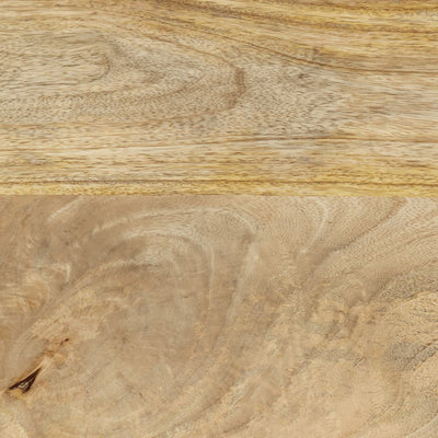 vidaXL Console Table 110x30x75 cm Solid Bleached Wood Mango