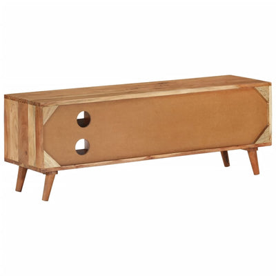 vidaXL TV Cabinet 112x30x40 cm Solid Wood Acacia