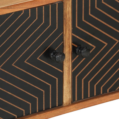 vidaXL TV Cabinet 112x30x40 cm Solid Wood Acacia