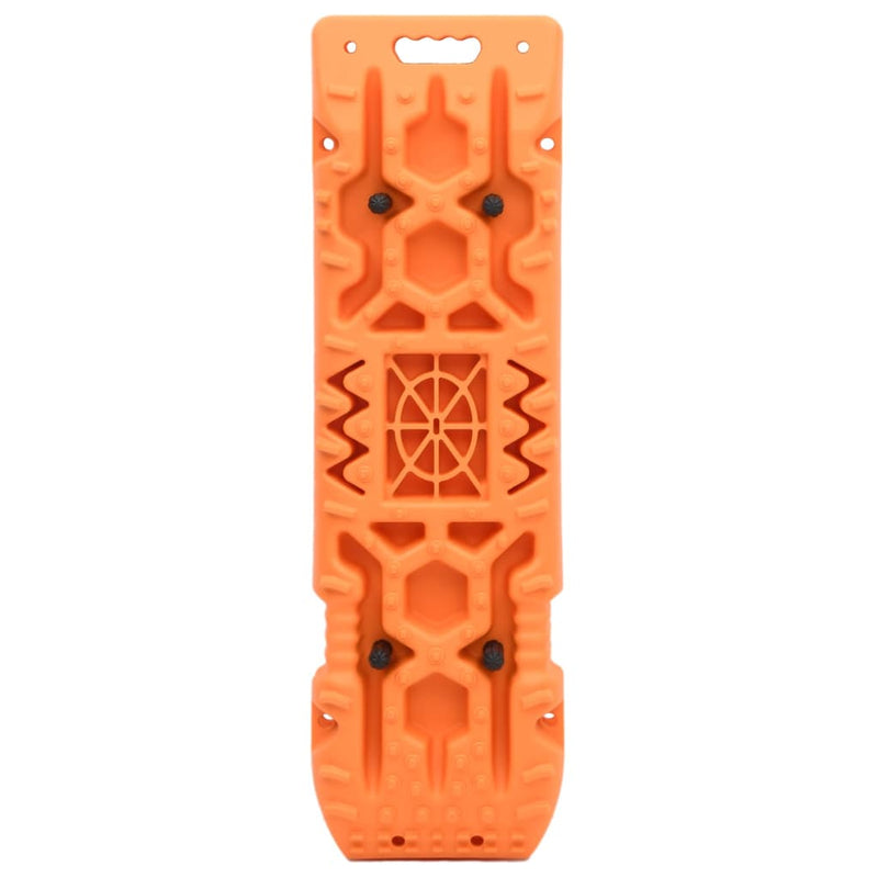 vidaXL Traction Boards 2 pcs Orange 107x31x7 cm Nylon