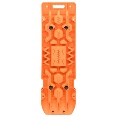 vidaXL Traction Boards 2 pcs Orange 107x31x7 cm Nylon