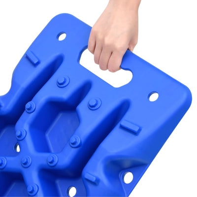 vidaXL Traction Boards 2 pcs Orange 107x31x7 cm Nylon