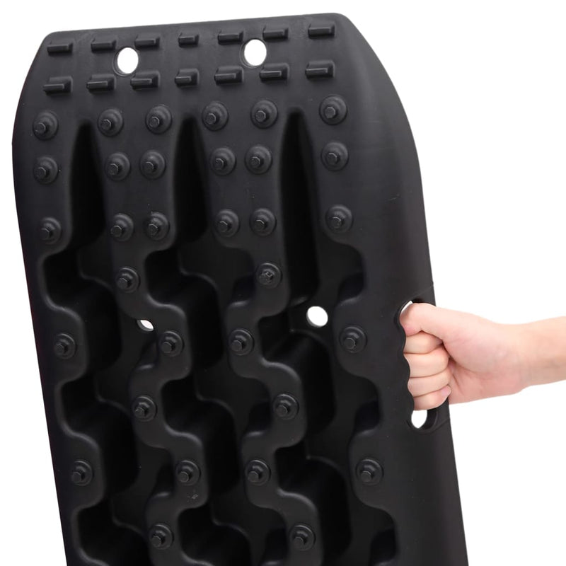 vidaXL Traction Boards 2 pcs Blue 106x30.5x7 cm Nylon