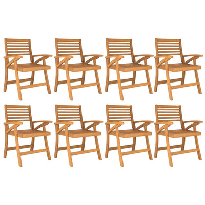 vidaXL 7 Piece Garden Dining Set Solid Wood Acacia
