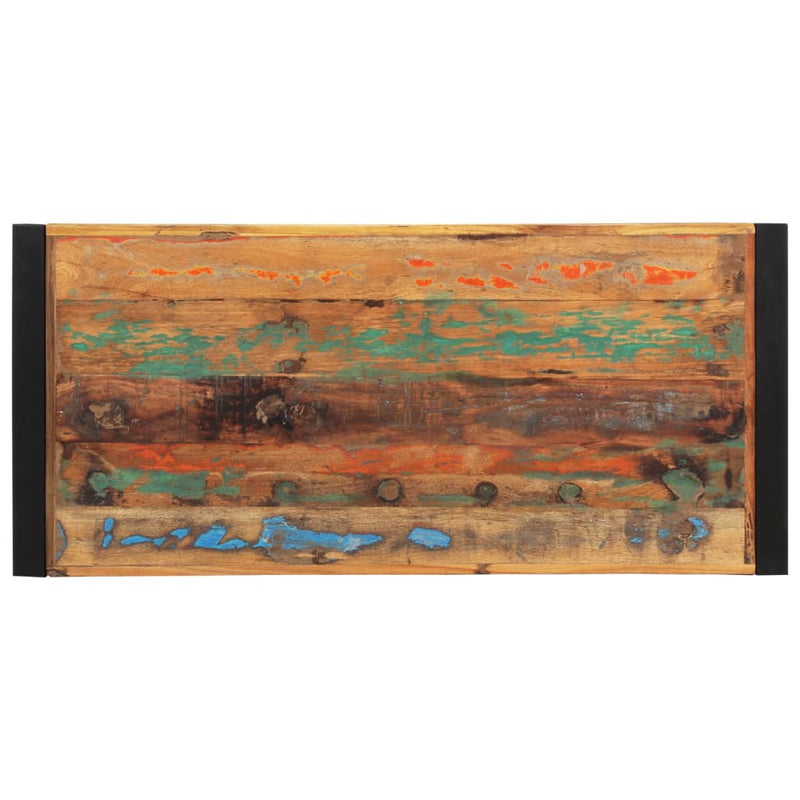 vidaXL Coffee Table 120x55x40 cm Solid Wood Reclaimed