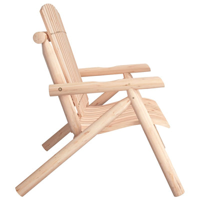 vidaXL 2-Seater Garden Bench 119x85x98 cm Solid Wood Spruce