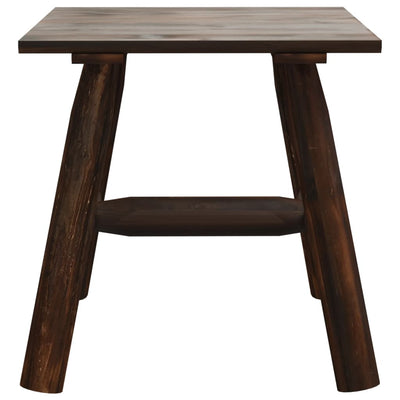 vidaXL Side Table 49x49x50 cm Solid Wood Spruce