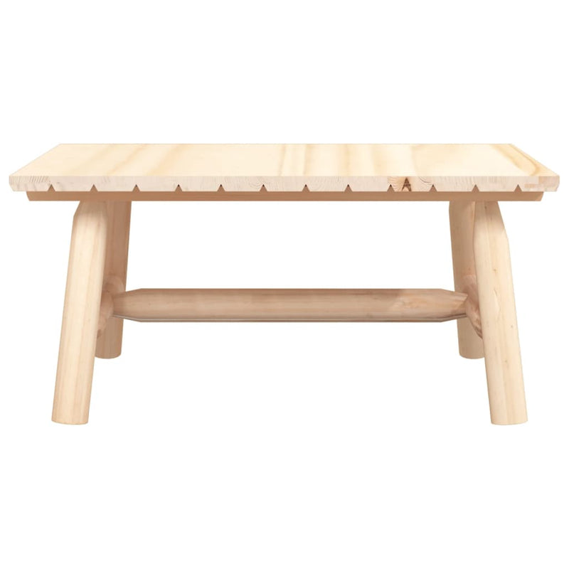 vidaXL Coffee Table 90x50x41 cm Solid Wood Spruce