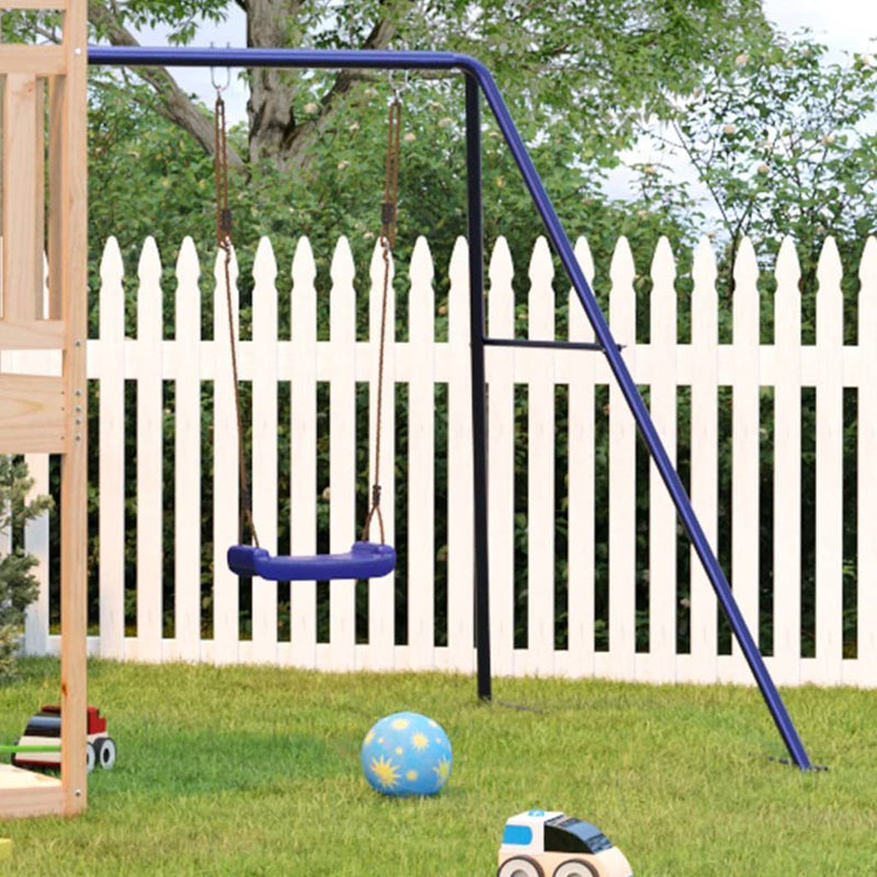 vidaXL Play Swing Blue 139x159.5x160 cm Polypropylene
