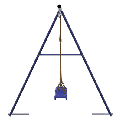 vidaXL Play Swings 2 pcs Blue 265x156.5x155.5 cm Polypropylene