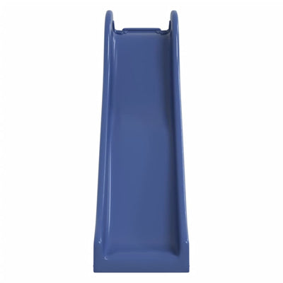 vidaXL Slide and Swing for Playhouse Blue Polypropylene