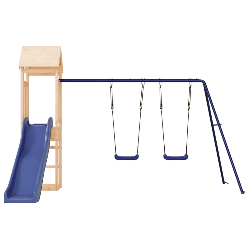 vidaXL Outdoor Playset Solid Wood Pine